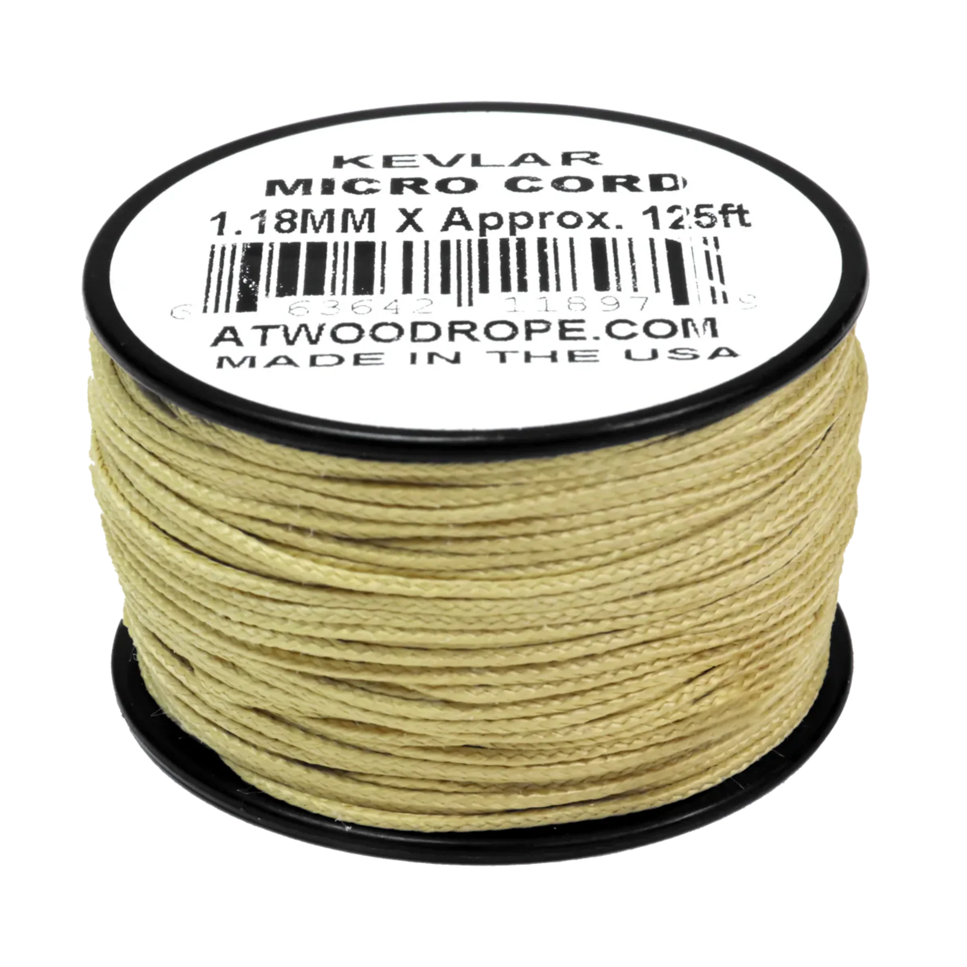 1.18mm Kevlar Micro Cord - Yellow