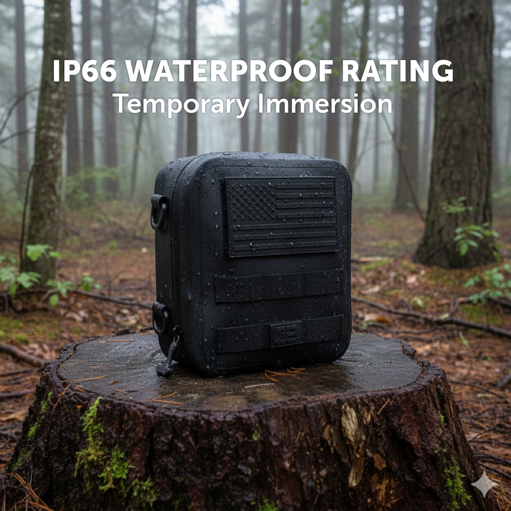 SealBags Large Water Resistant Tactical MOLLE Pouch