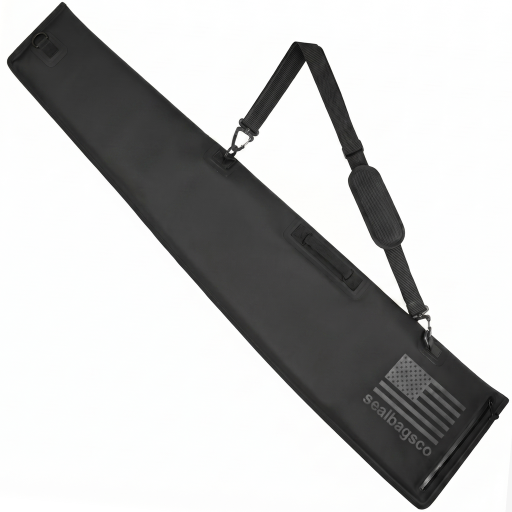 Waterproof Shotgun Case, IP67 Zipper Gun Bag for Bird and Waterfowl Hunting, 53"x12"