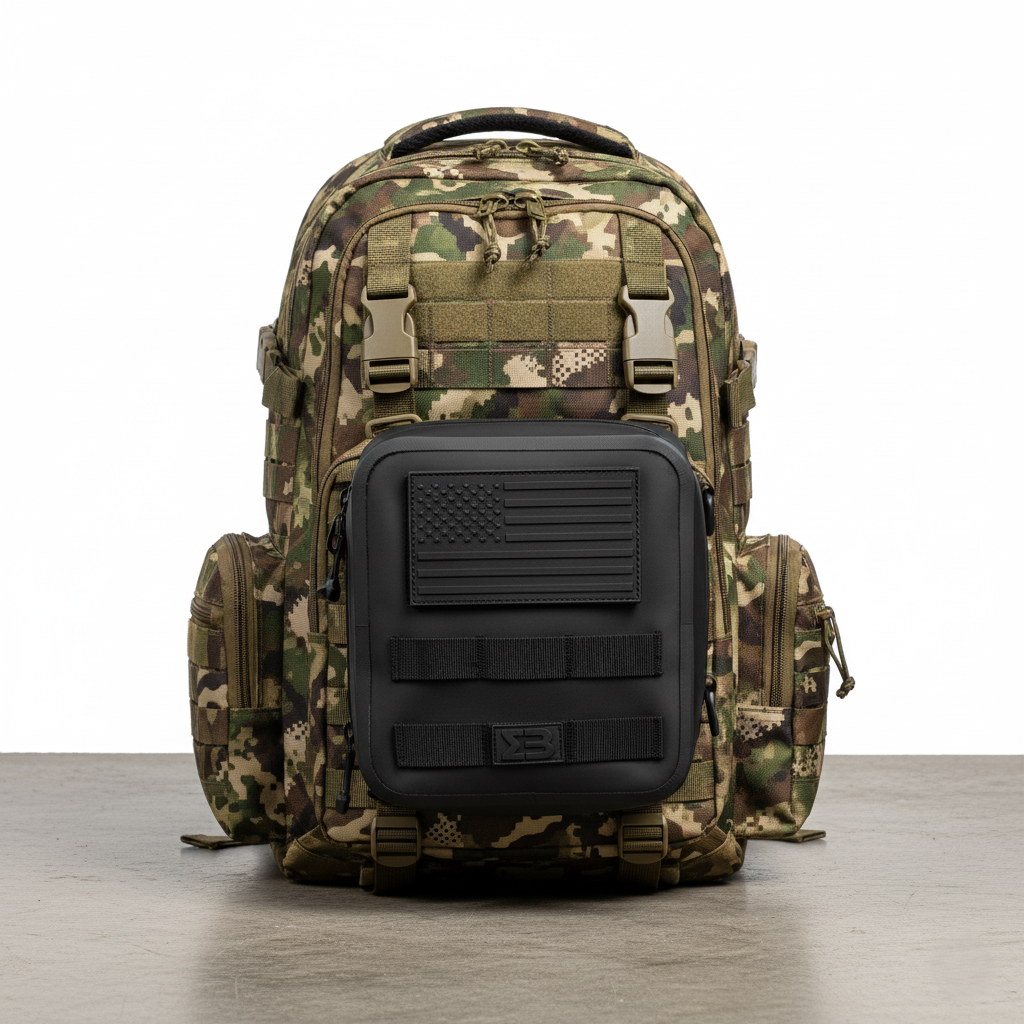 SealBags Large Water Resistant Tactical MOLLE Pouch