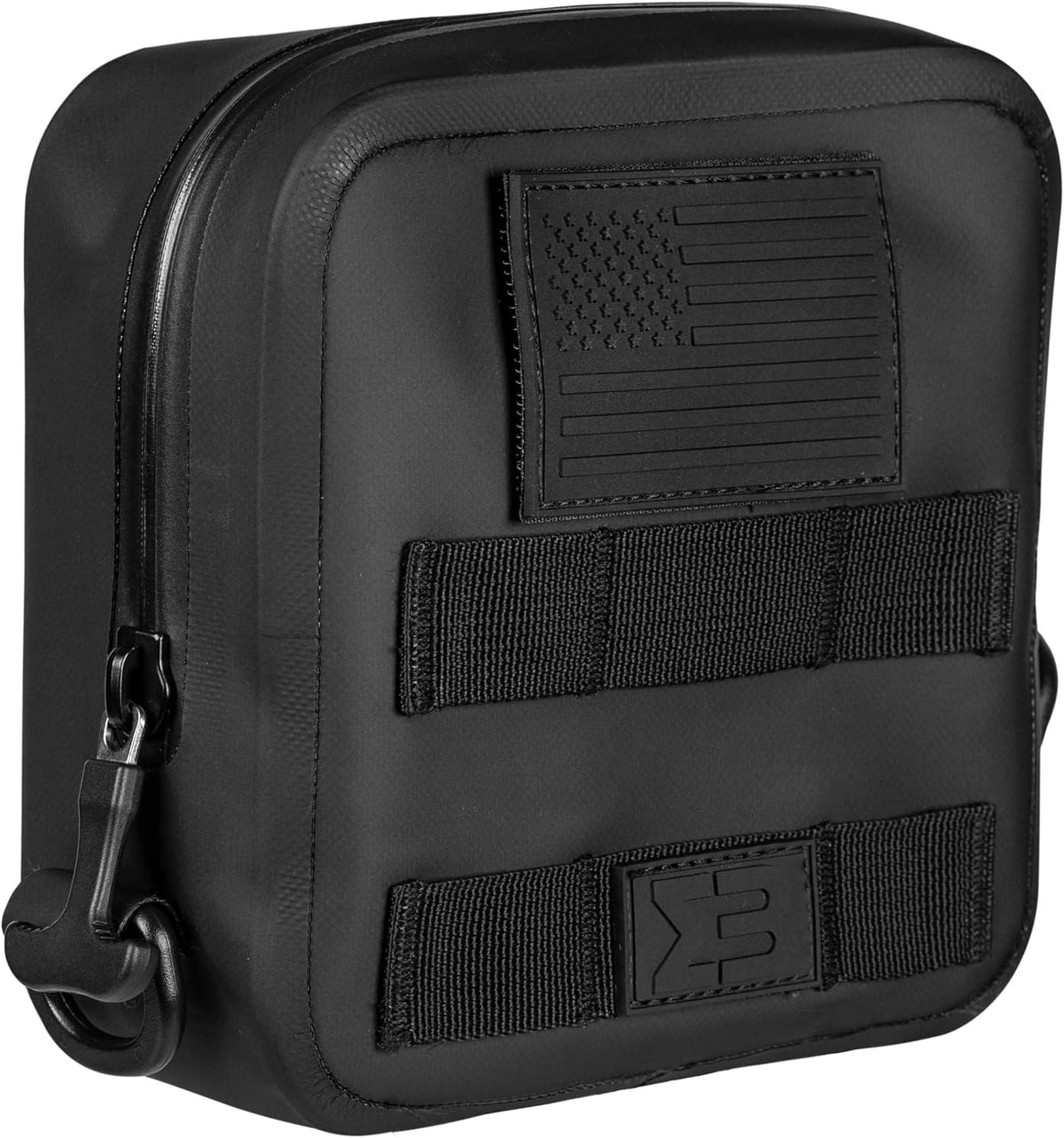 SealBags Small Water Resistant Tactical MOLLE Pouch for Hiking, Tools and Camping Gear. Durable Thermoplastic Design and Molle Compatible with Backpacks, Tactical Belts, Waist Bags and More