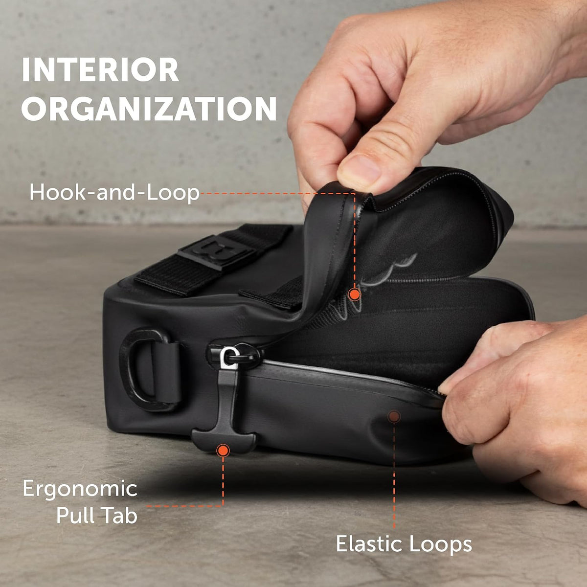 SealBags Small Water Resistant Tactical MOLLE Pouch for Hiking, Tools and Camping Gear. Durable Thermoplastic Design and Molle Compatible with Backpacks, Tactical Belts, Waist Bags and More