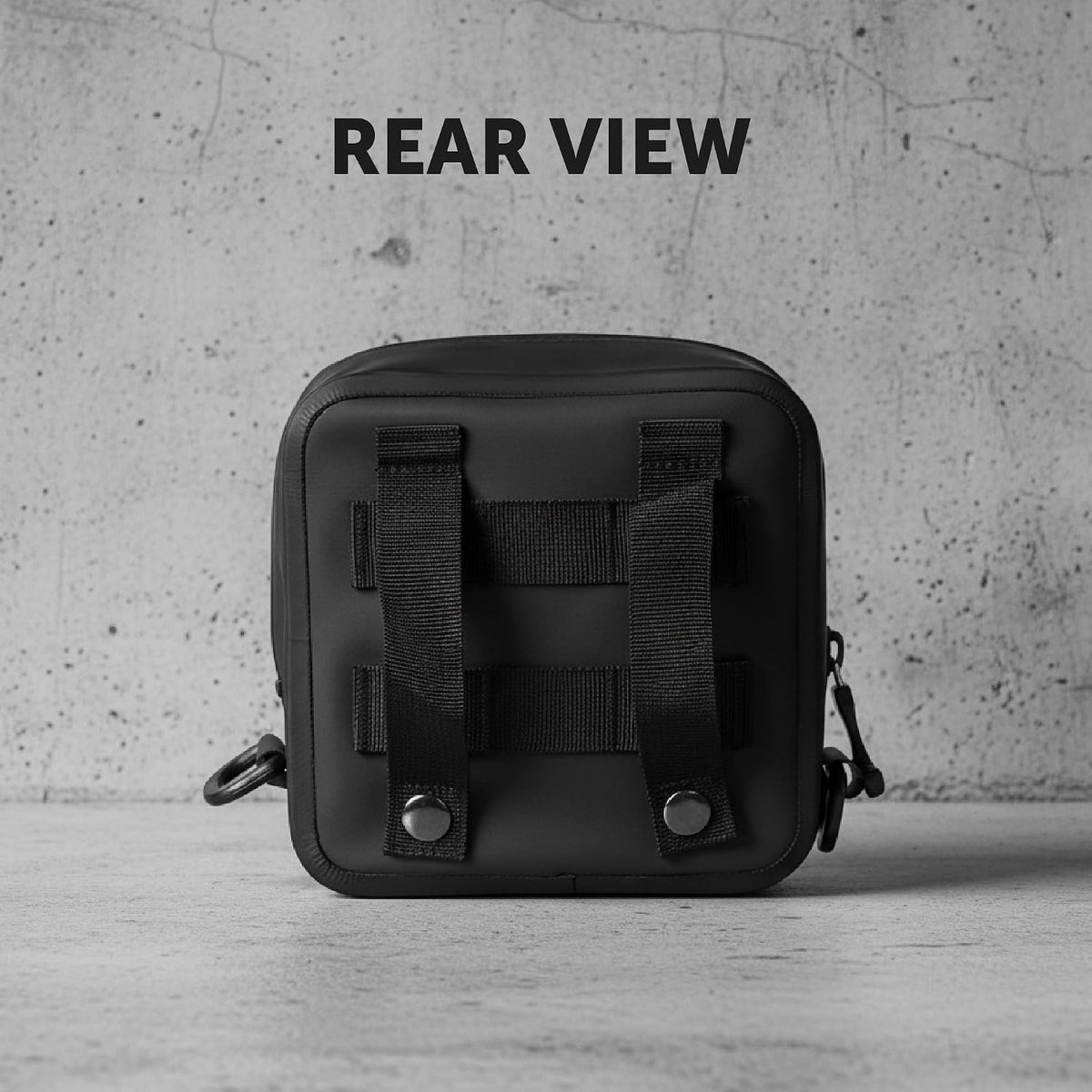 SealBags Small Water Resistant Tactical MOLLE Pouch for Hiking, Tools and Camping Gear. Durable Thermoplastic Design and Molle Compatible with Backpacks, Tactical Belts, Waist Bags and More